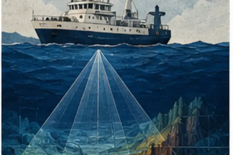Original editorial illustration for Australia's quantum light source is testing a backup for satellite timing. context view.