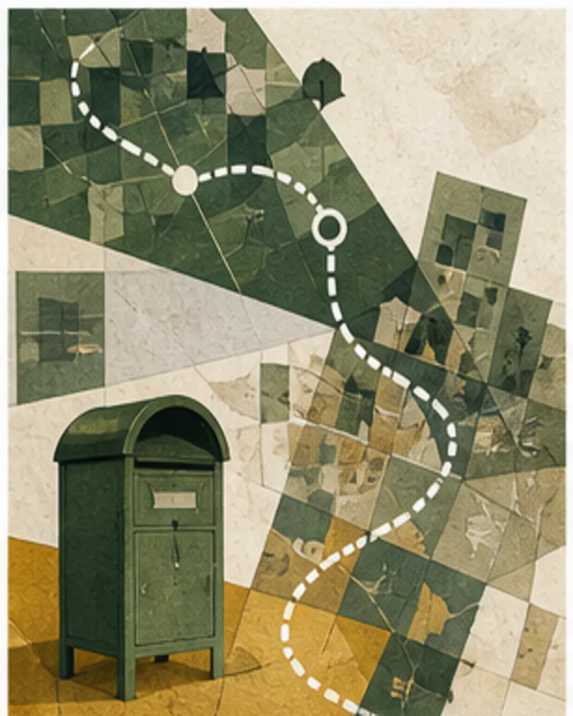 Original editorial illustration for Why an Australian postcode is not really a boundary.