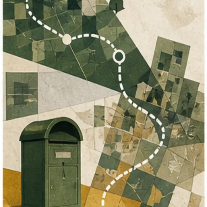 Original editorial illustration for Why an Australian postcode is not really a boundary. detail view.