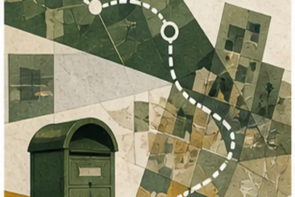 Original editorial illustration for Why an Australian postcode is not really a boundary. context view.