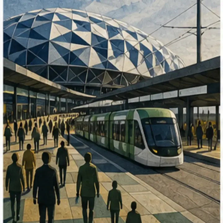 Original editorial illustration for Why Optus Stadium searches jumped before Dockers versus Crows. detail view.