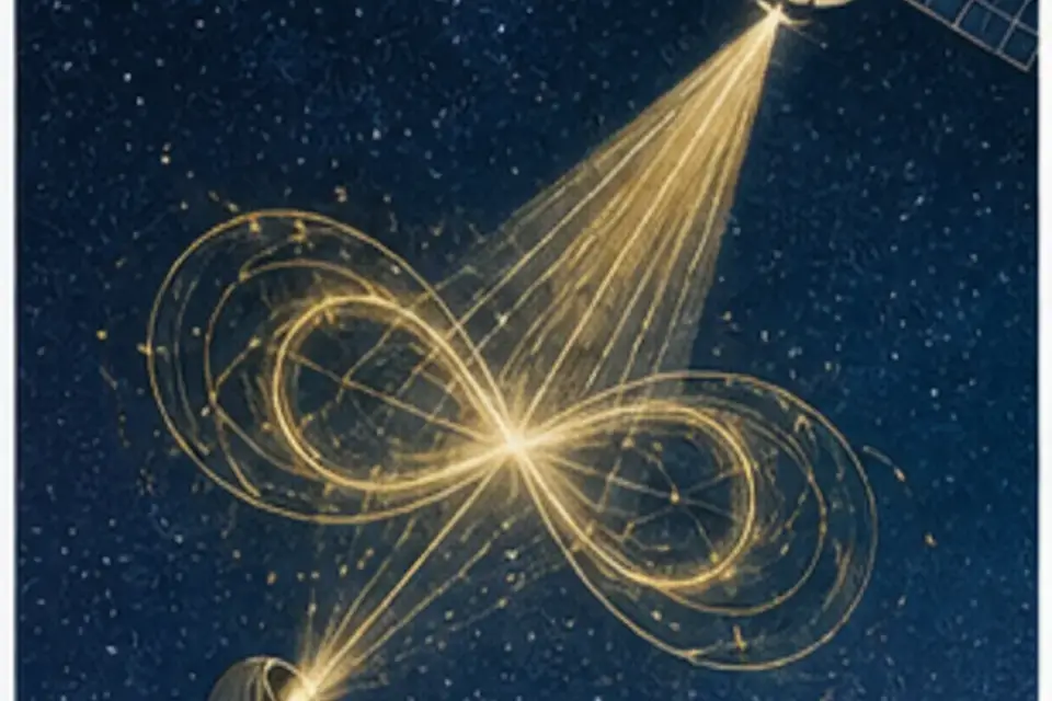 Original editorial illustration for What Australians asked of the quantum technology boom. context view.