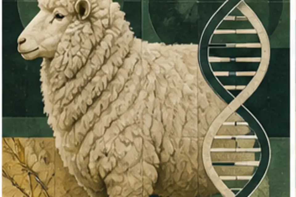 Original editorial illustration for The new attempt to measure resilience in Merino sheep. context view.